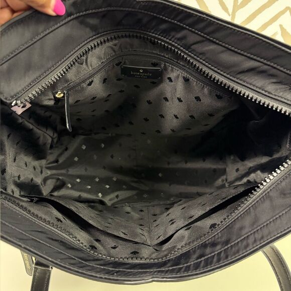 Kate Spade Black Jae Weekender Bag & Tote Set - Picture 13 of 15